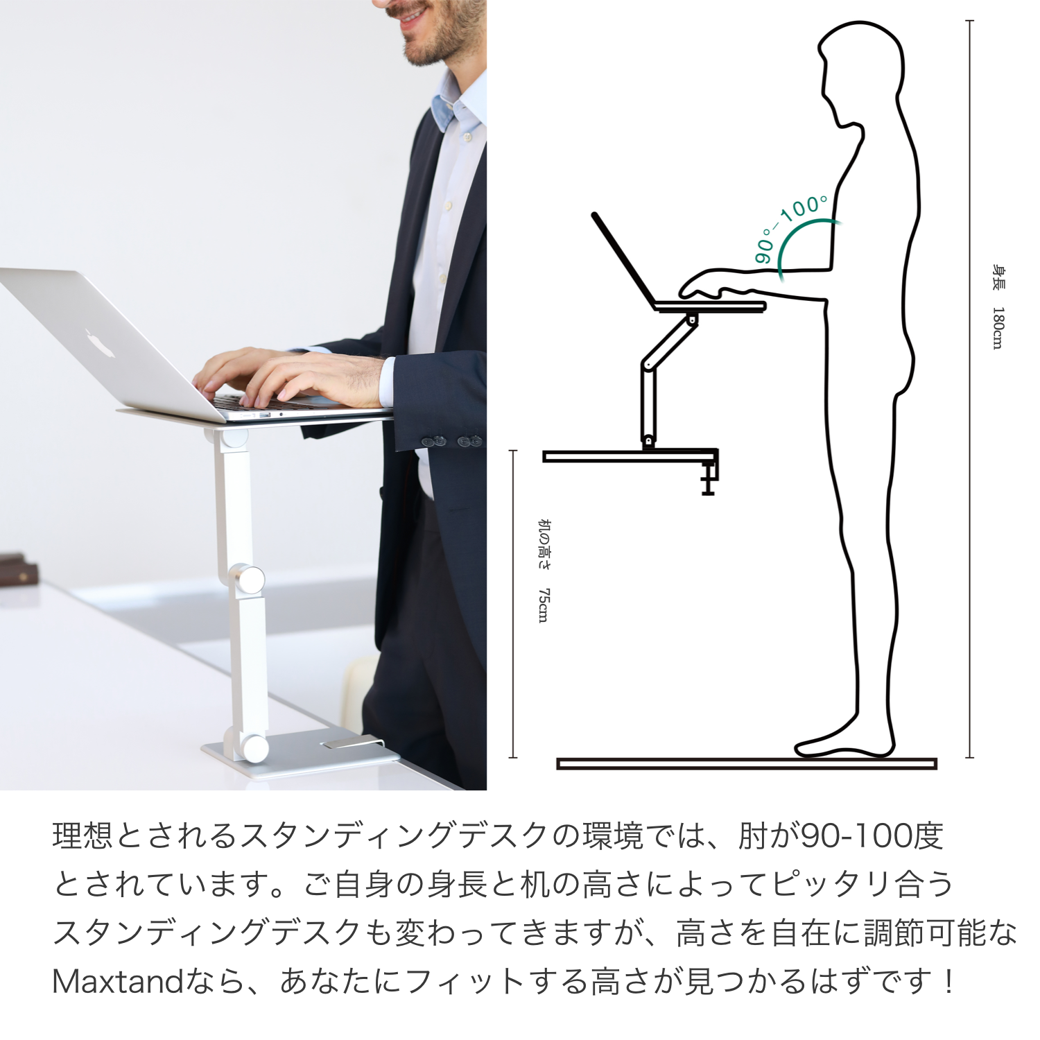 Maxtand(VESAマウント付)