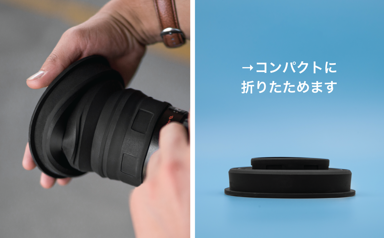 KUVRDユニバーサルレンズフード