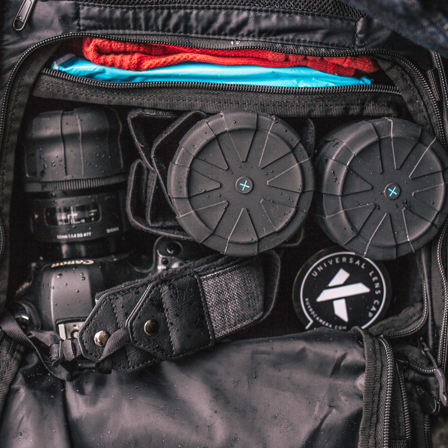 KUVRDユニバーサルレンズキャップ